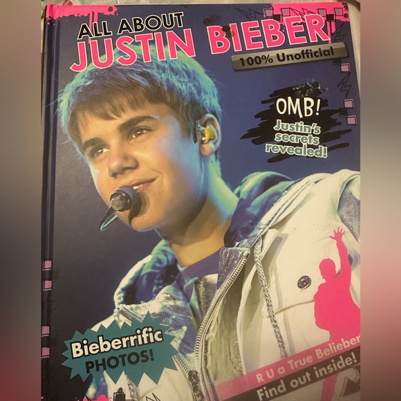 Parragon Other - Book 'All about Justin Bieber'